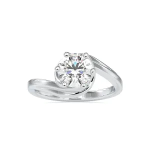 0.30cts. Solitaire Platinum Engagement Ring JL PT 0126-B