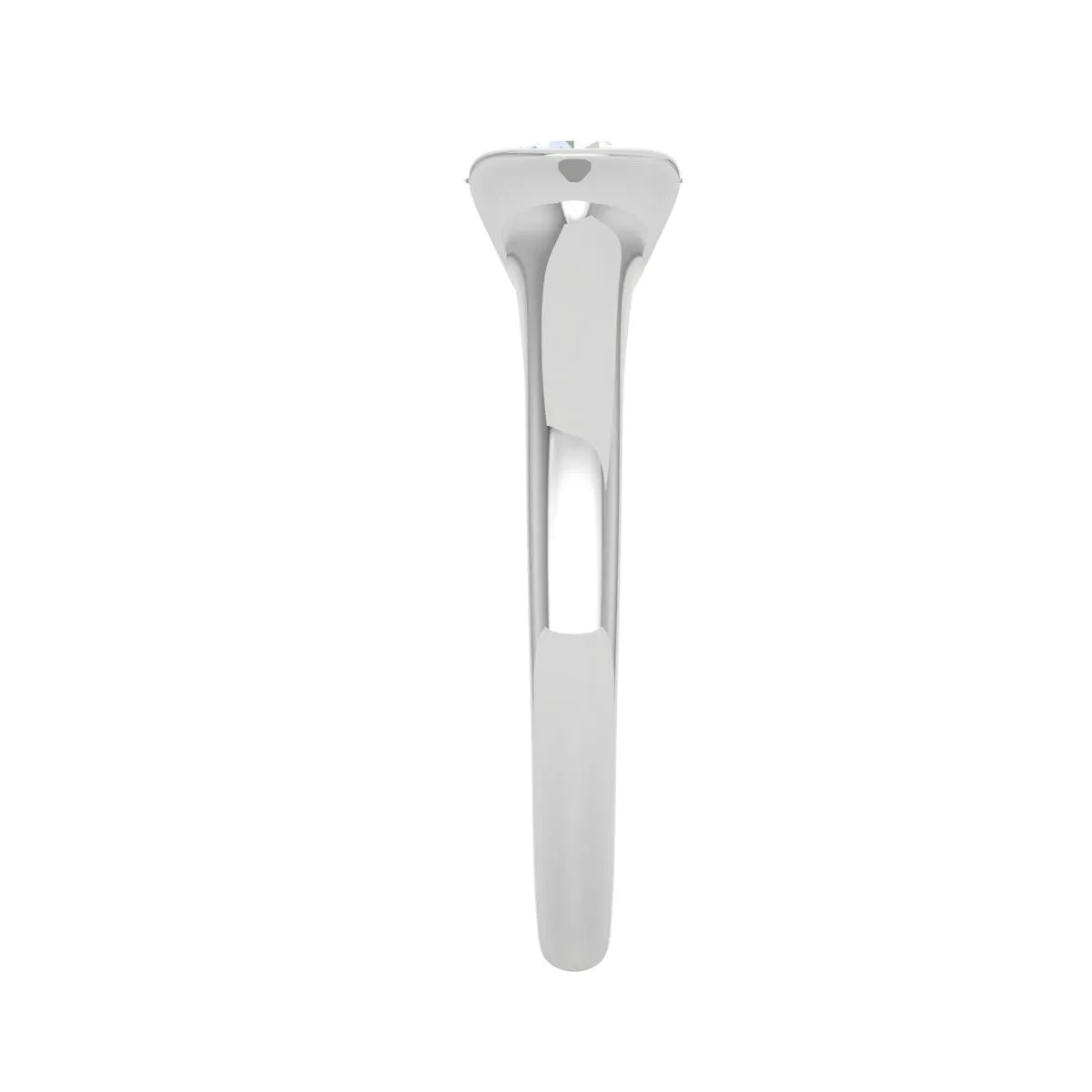 0.50 cts Solitaire Platinum Ring JL PT RS RD 139