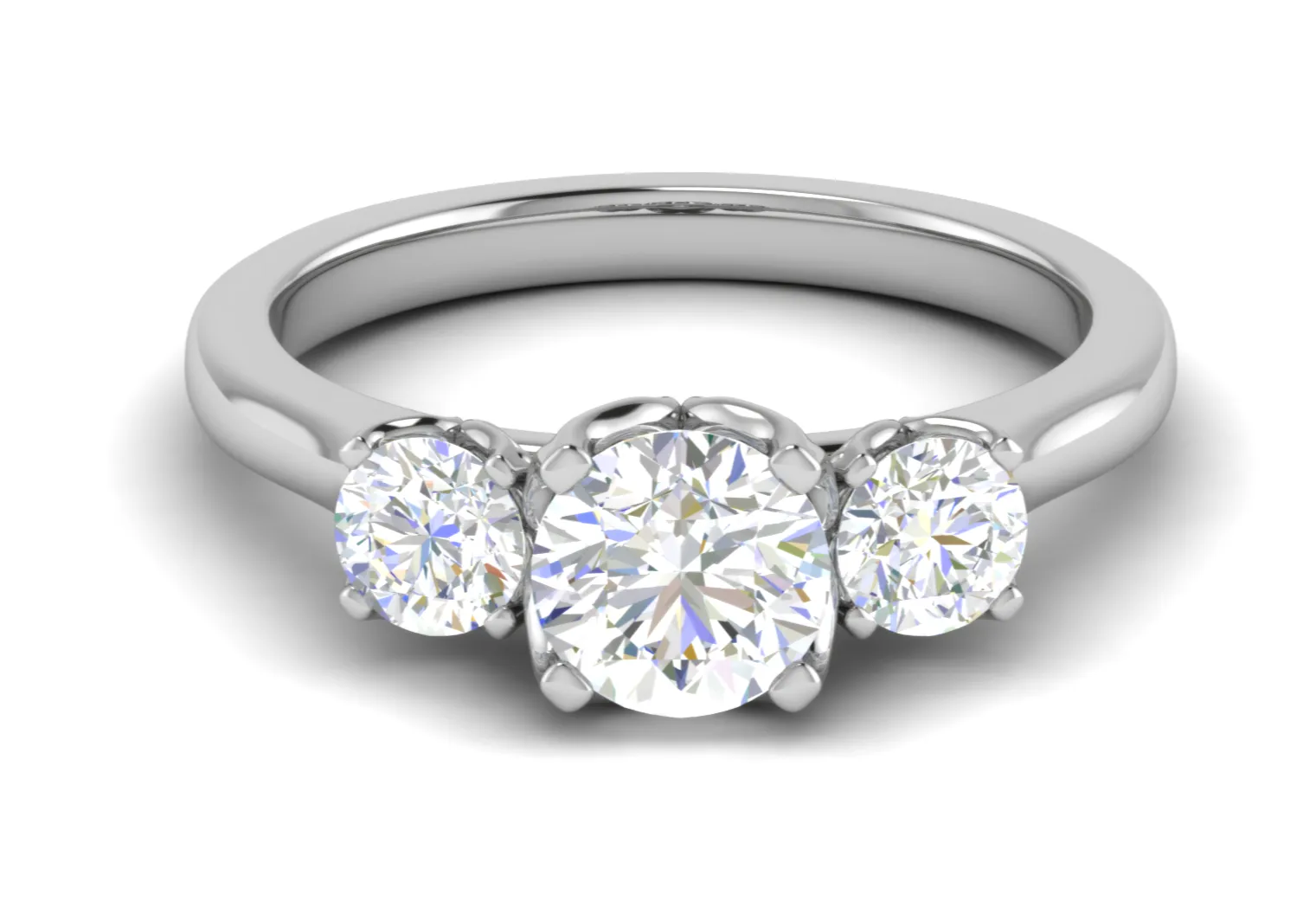 0.50cts Solitaire Platinum Ring JL PT R3 RD 112