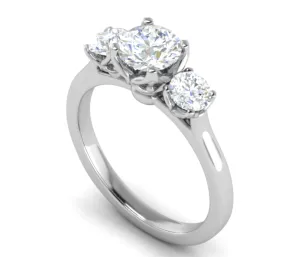 0.50cts Solitaire Platinum Ring JL PT R3 RD 112