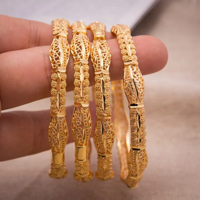 4pcs Bangle Fashion New African Bangles Ethiopian Women Bangles Bracelet