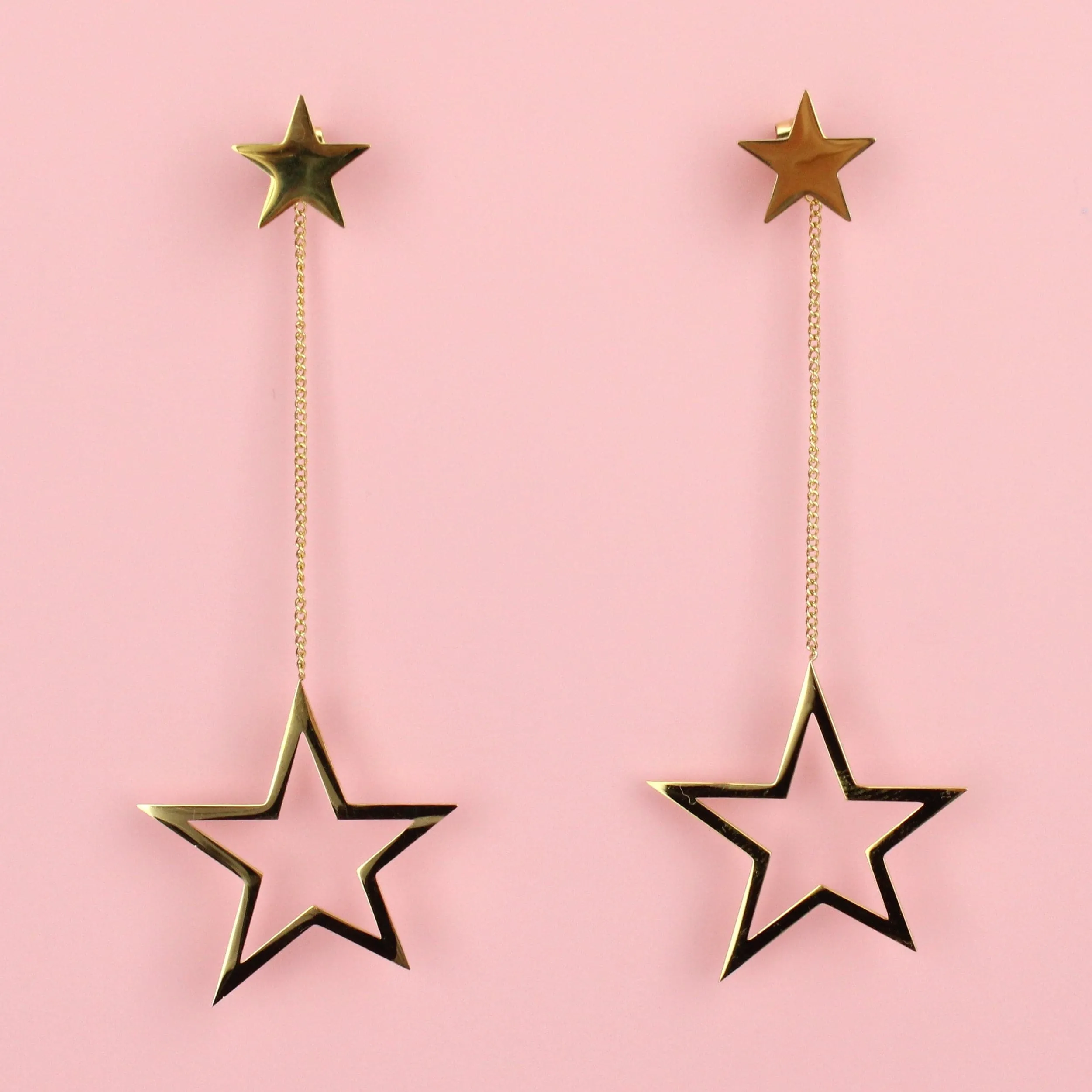 All The Stars Stud Earrings (Gold Plated)