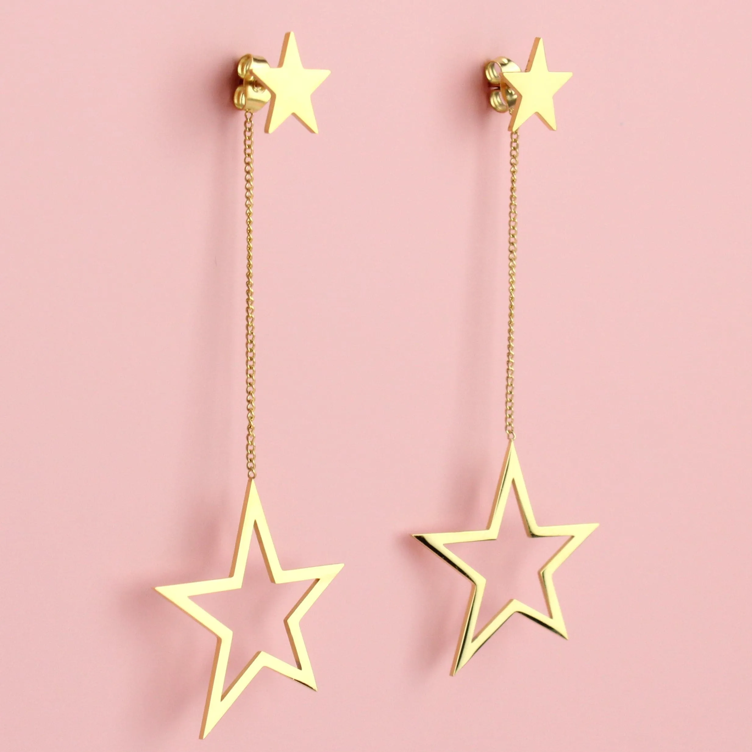 All The Stars Stud Earrings (Gold Plated)