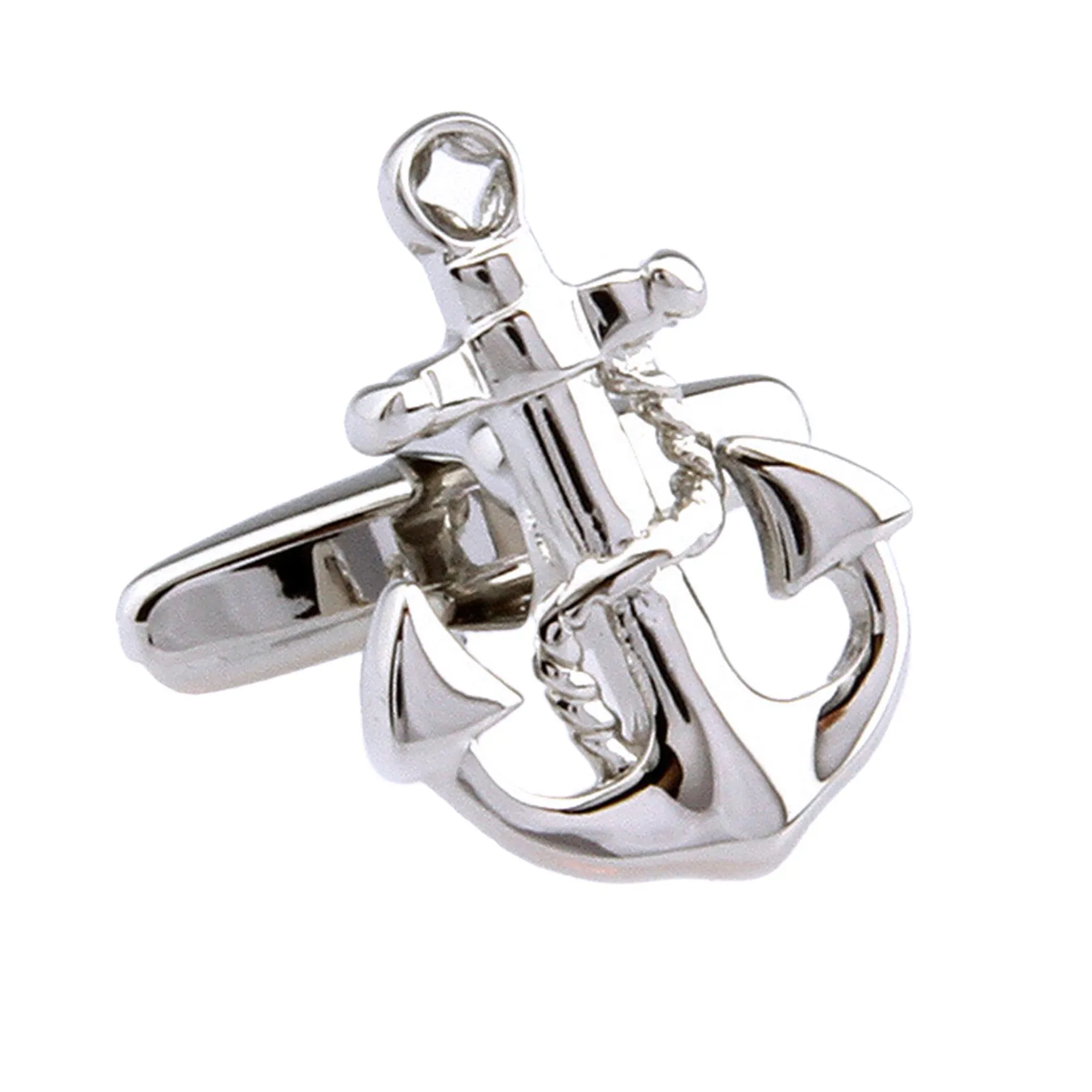 Anchor Cufflinks for Mens Jewelry shirt cufflinks Brand cuff buttons cuff link High Quality Wedding abotoaduras