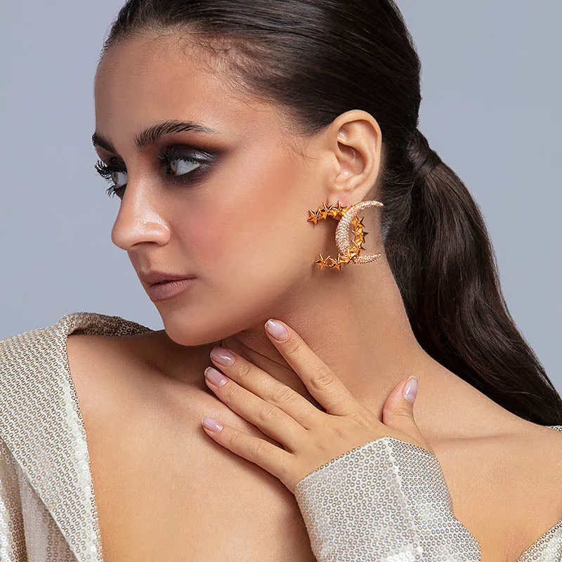 Astral Aura Stud Earrings
