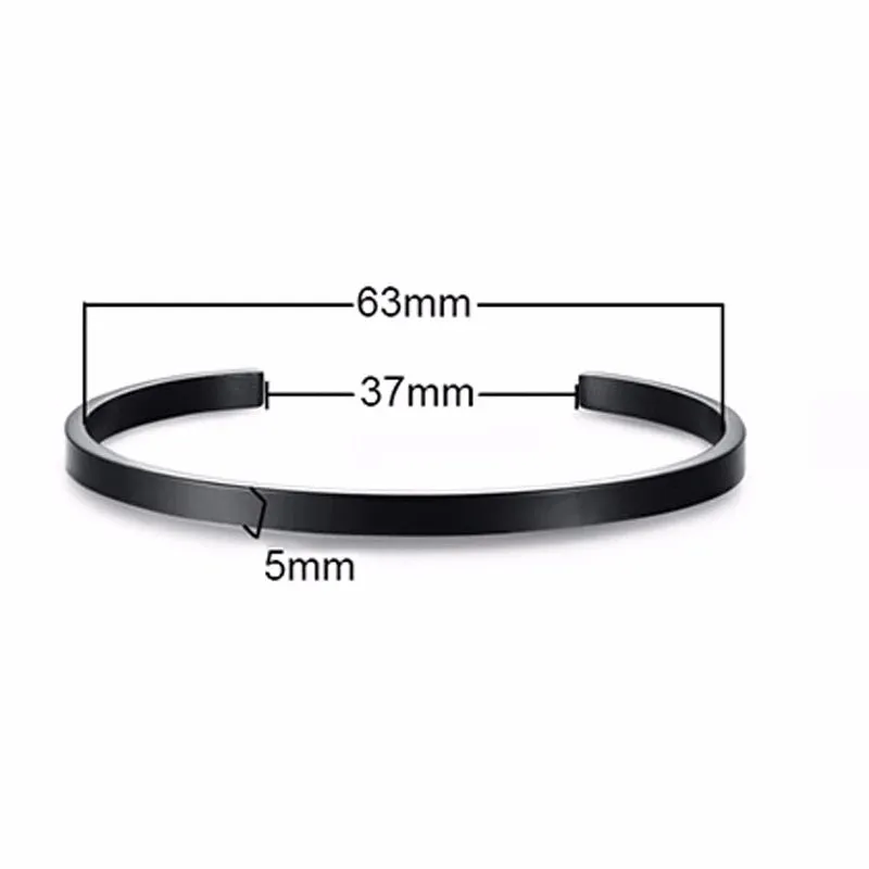 Bangle Bracelet Men, Cuff Bracelets, Stainless Steel Bracelet