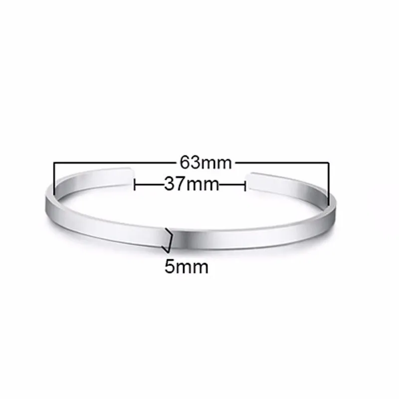 Bangle Bracelet Men, Cuff Bracelets, Stainless Steel Bracelet