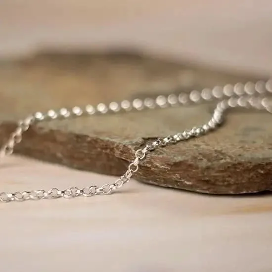 Belcher Chain White Gold