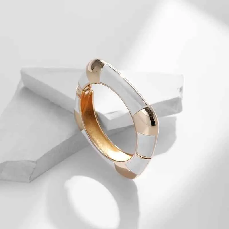 Bracelets Charm Jewelry - Geometric Square Cuff -TSJ5
