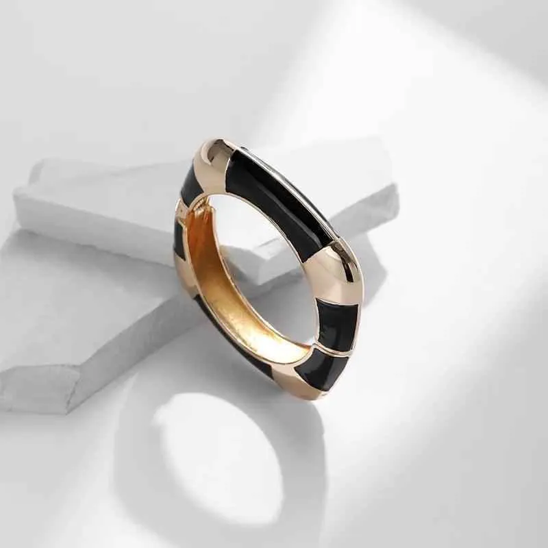 Bracelets Charm Jewelry - Geometric Square Cuff -TSJ5