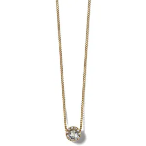Brighton | Illumina Solitaire Necklace in Gold Tone