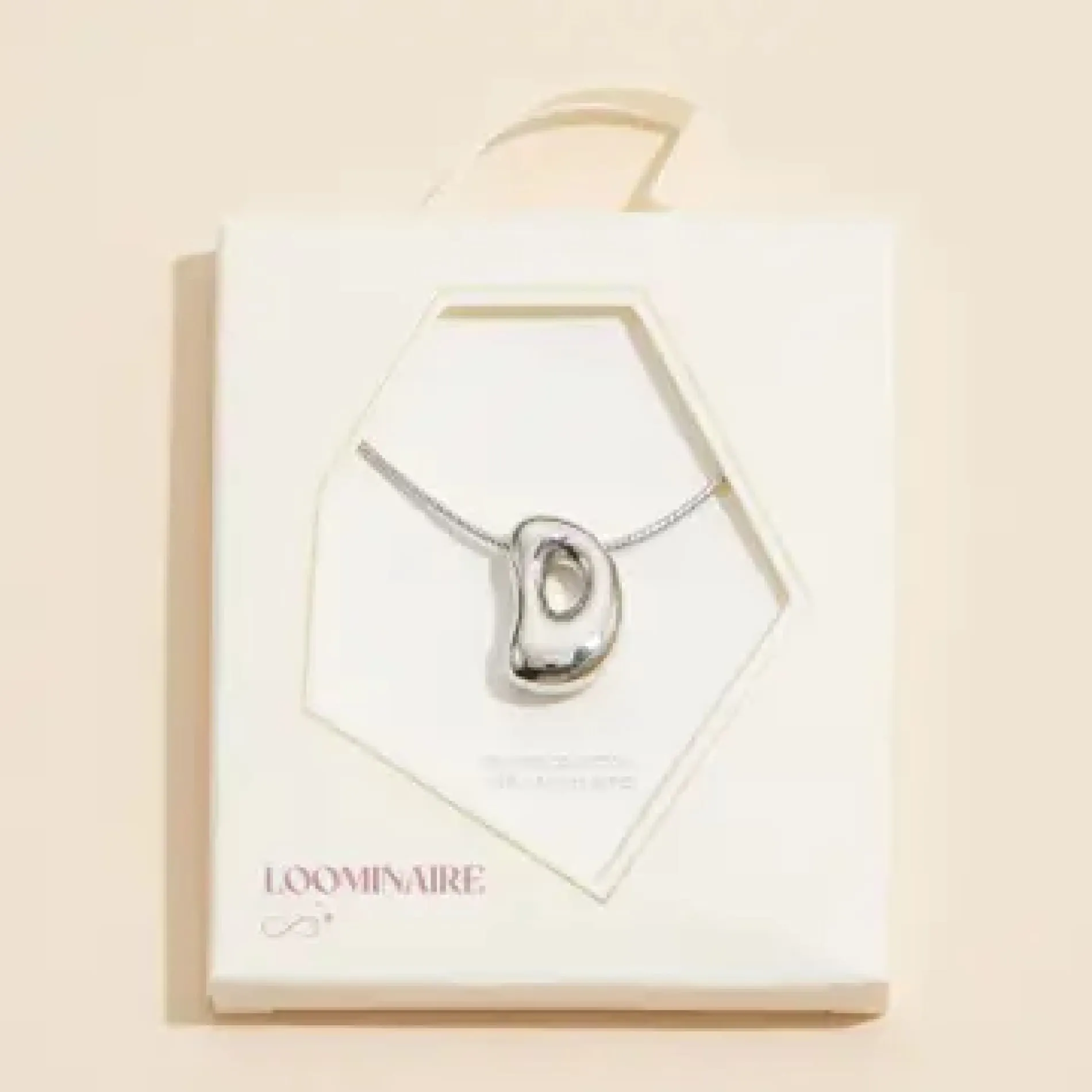 Bubble Initial Necklace