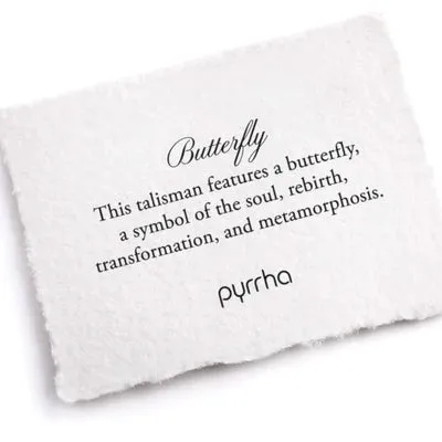 Butterfly Talisman Pendant | Pyrrha