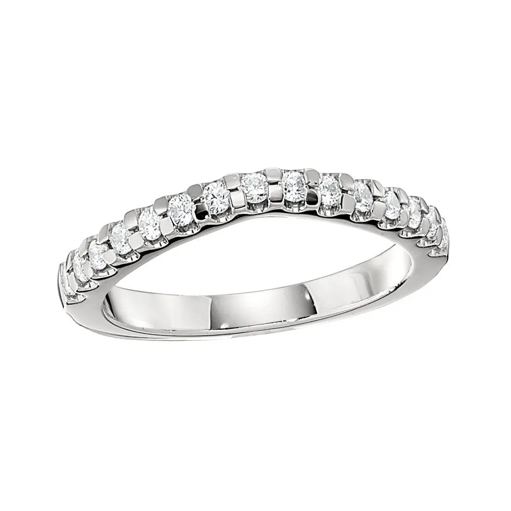 Classic Halo Three Stone Engagement Ring