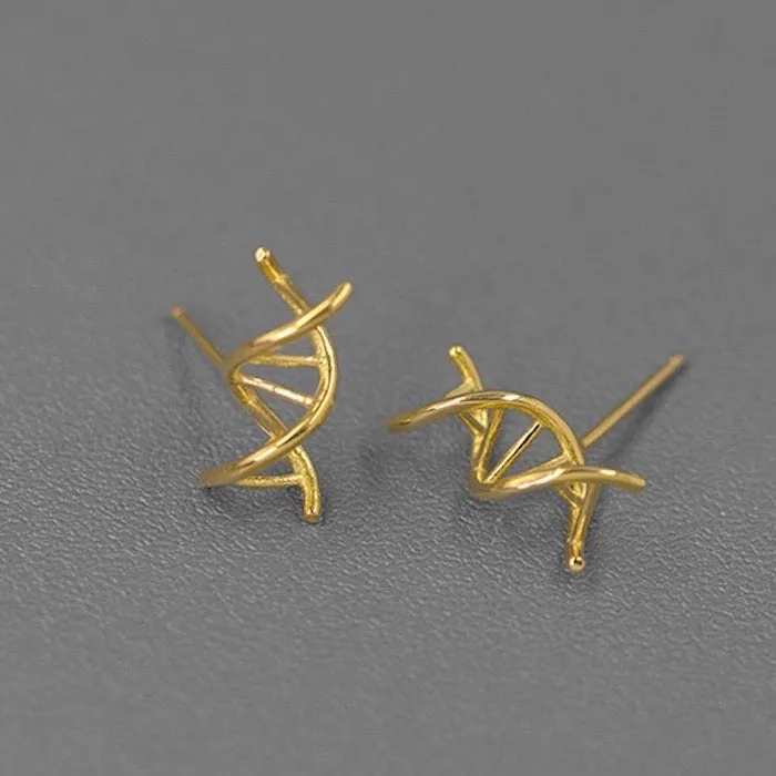 Creative Design DNA Ear Studs