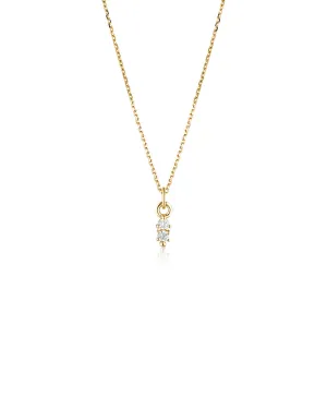 Crystal Duo Necklace