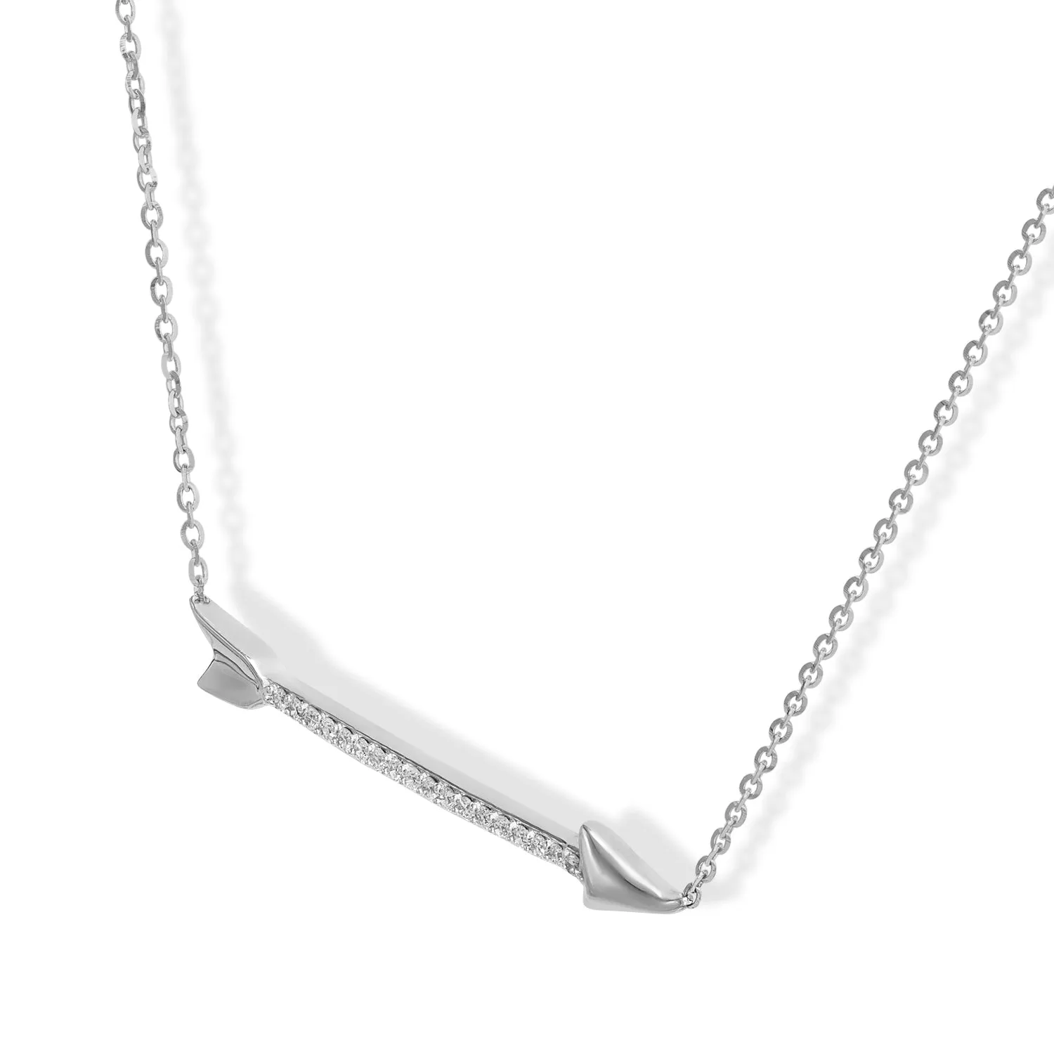 Diamond Arrow Necklace