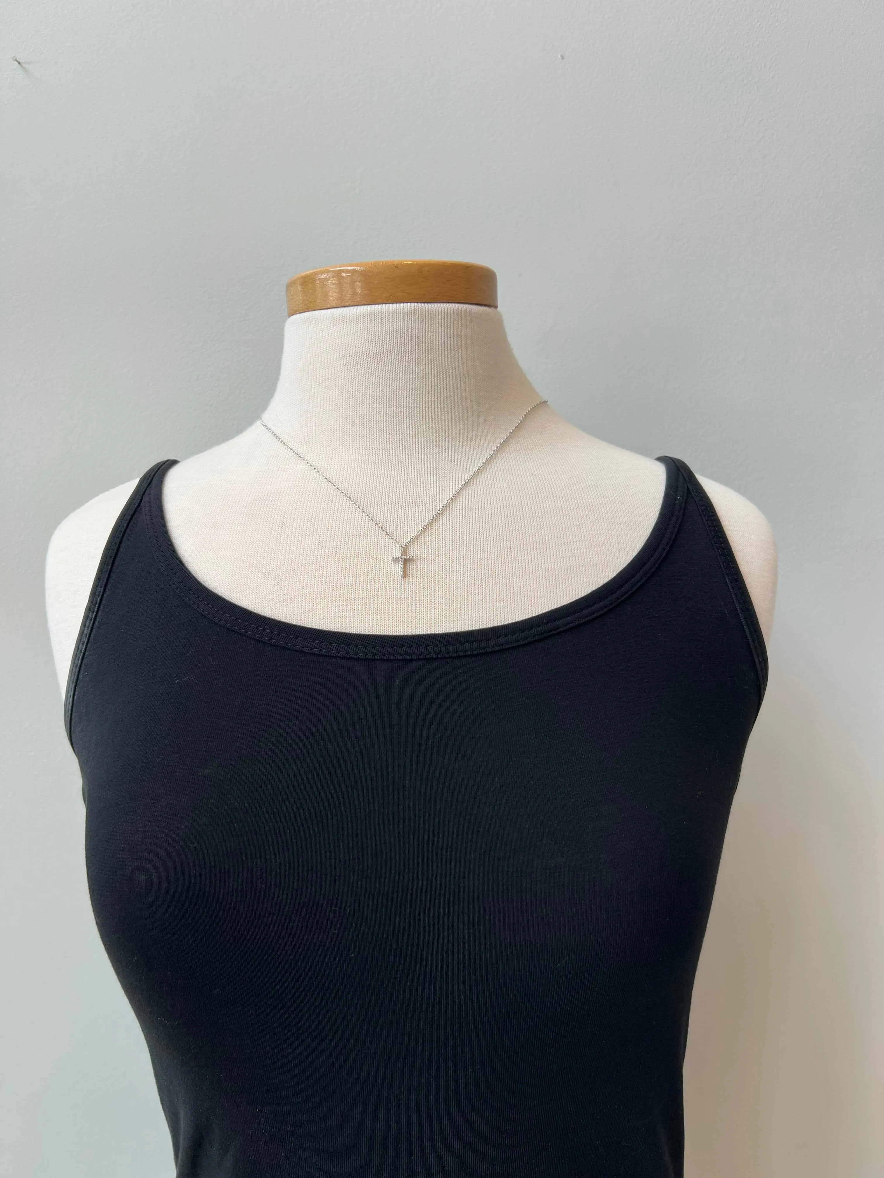 Diamond Cross Pendant Necklace