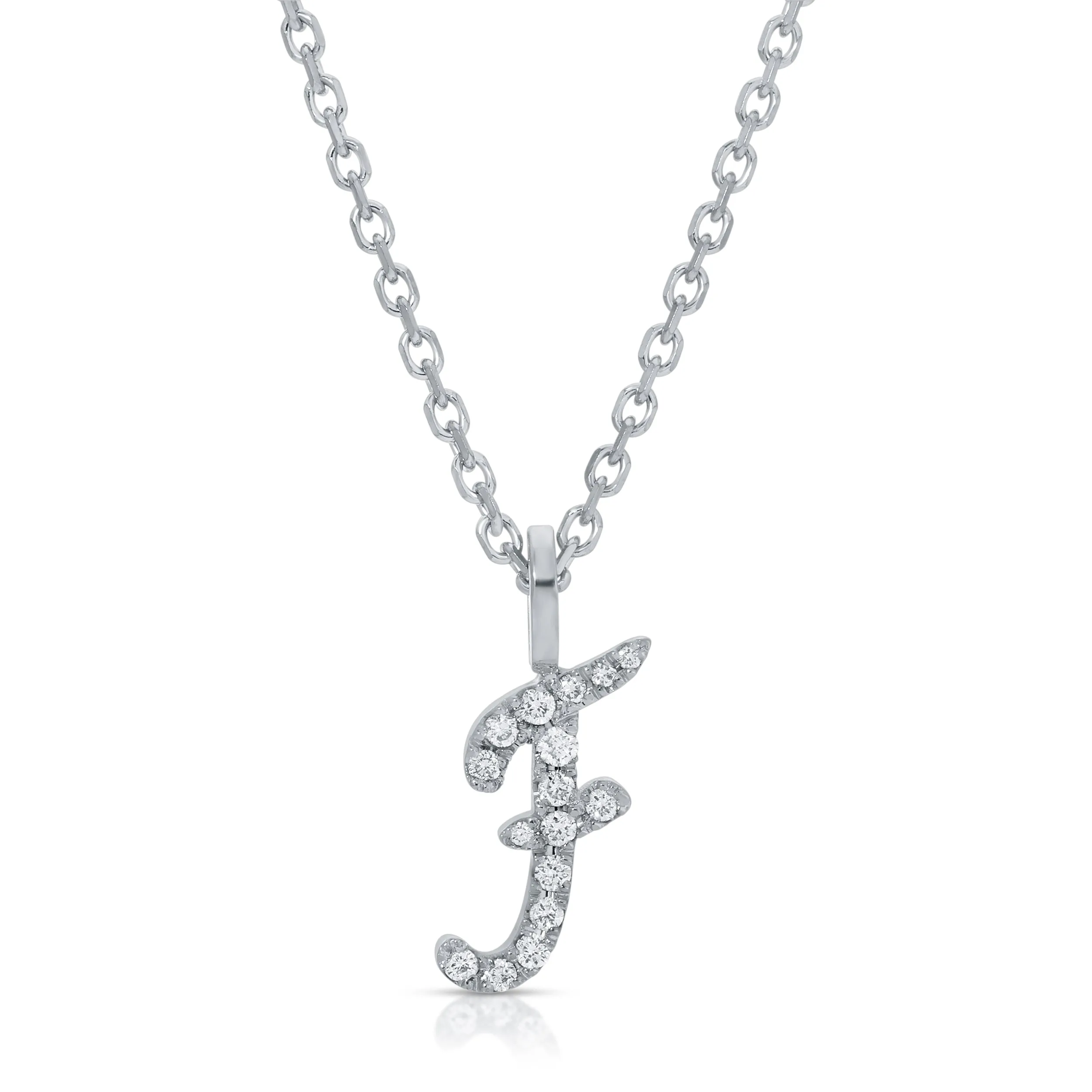 DIAMOND INITIAL DROP PENDANT
