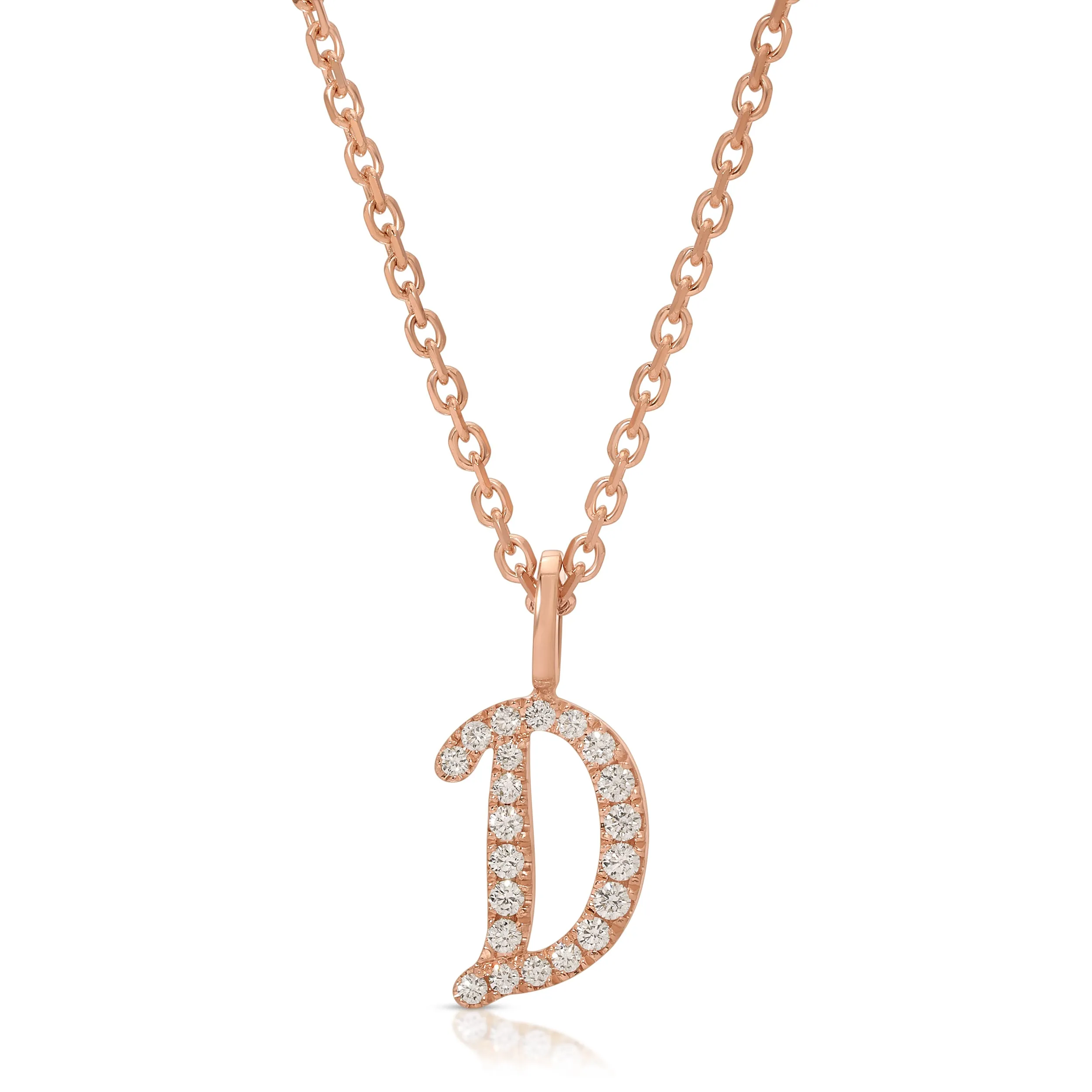 DIAMOND INITIAL DROP PENDANT