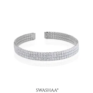 Elisha Diamond Cuff Bracelet