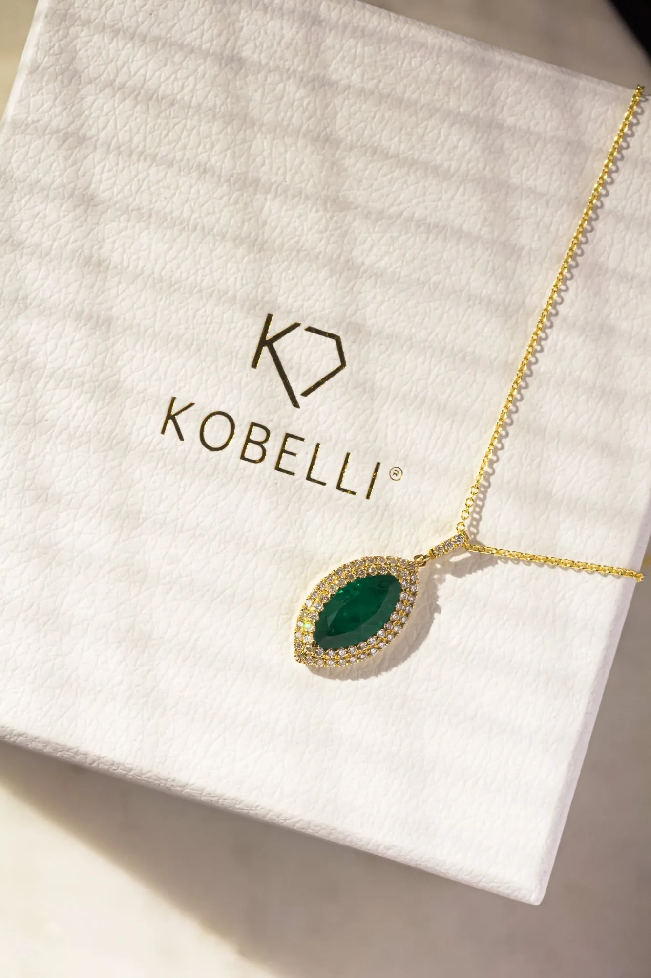 Emerald Eye Necklace