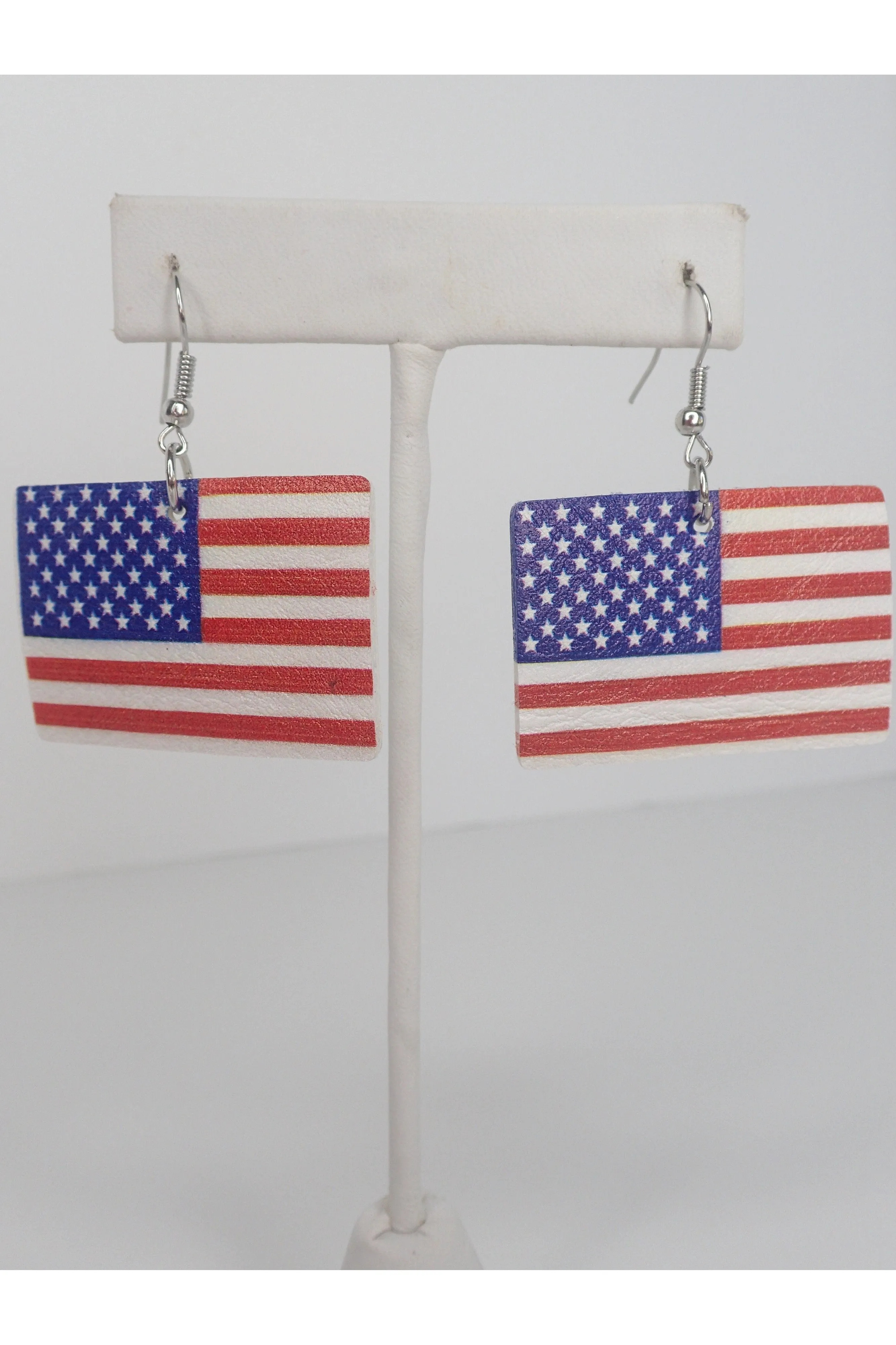 Emma American Flag Earrings