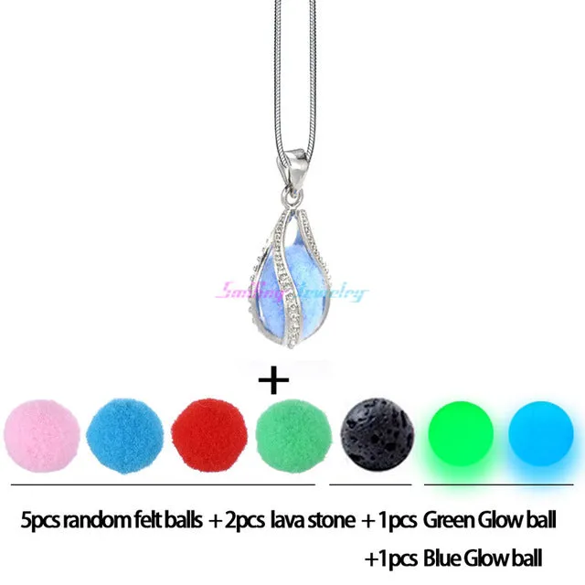 Essential Oil Diffuser Locket Necklace Simply Pretty Drop Styles, Cube and Heart