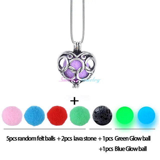 Essential Oil Diffuser Locket Necklace Simply Pretty Drop Styles, Cube and Heart