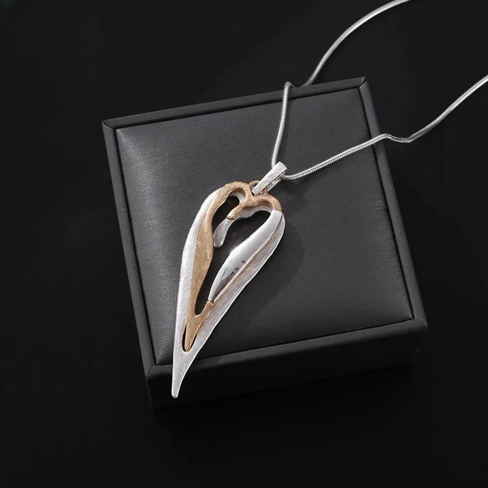 Fashion Irregular Necklace for Women Trendy Gold Color Silver Color Long Collar Chains Pendants