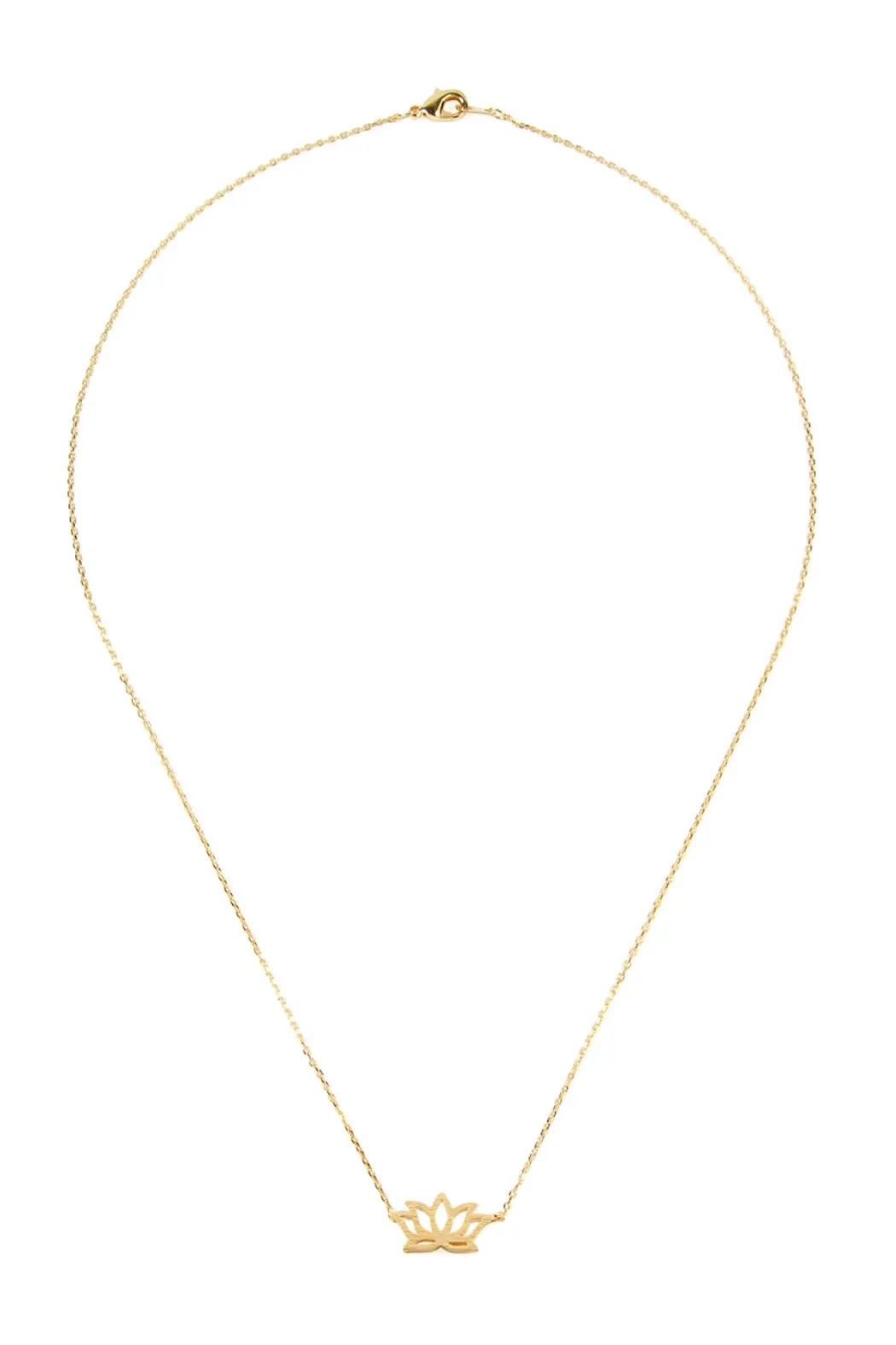 Flower Cast Necklace