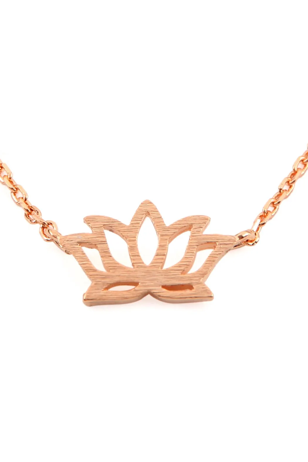 Flower Cast Necklace