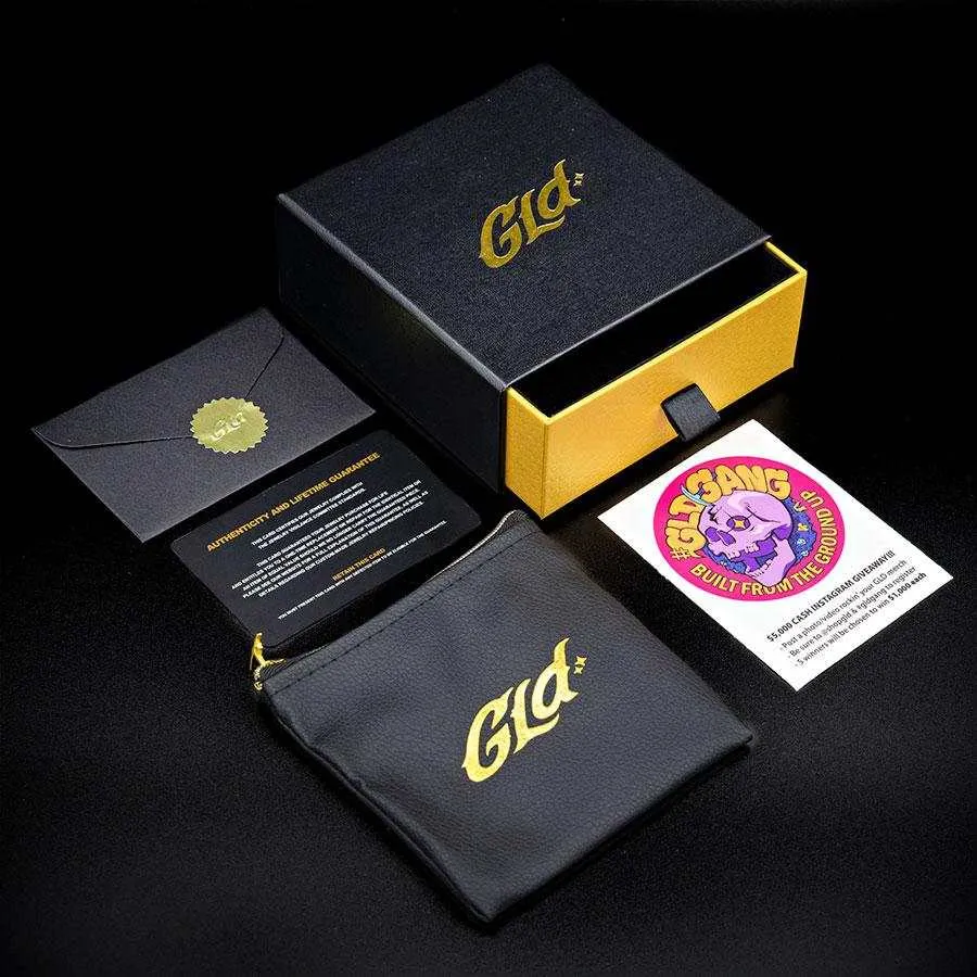 GLD Logo Clip On Pendant