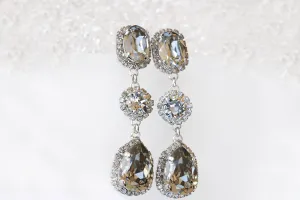 GRAY EARRINGS,