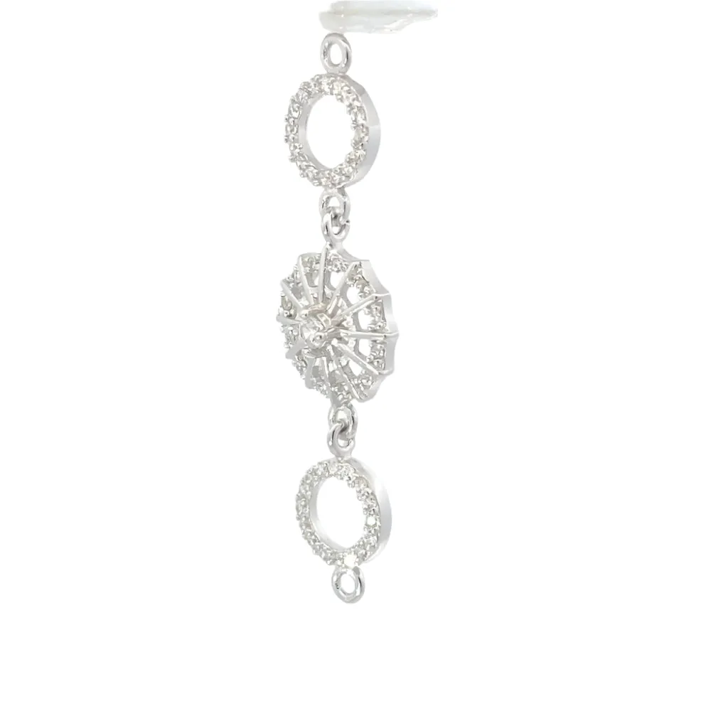 Helen Dangling Umbrella 925 Sterling Silver Charm