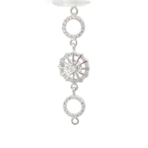 Helen Dangling Umbrella 925 Sterling Silver Charm