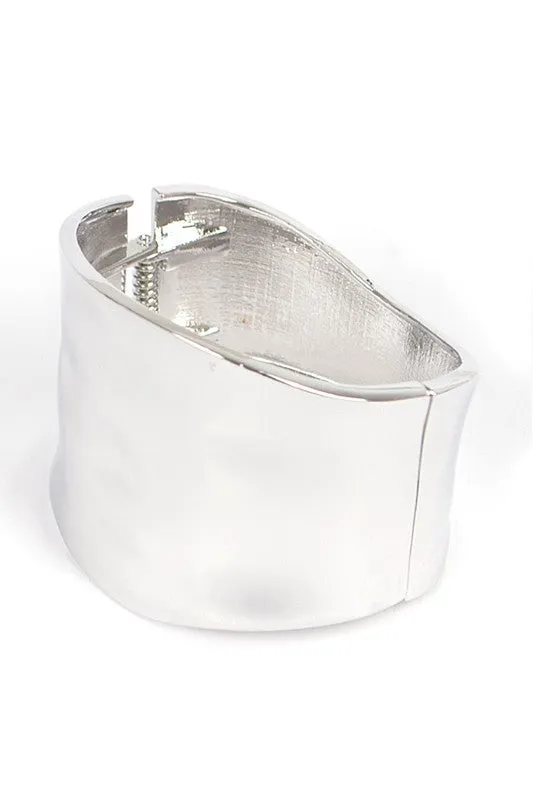 Iconic Statement Spring Hinge Bangle
