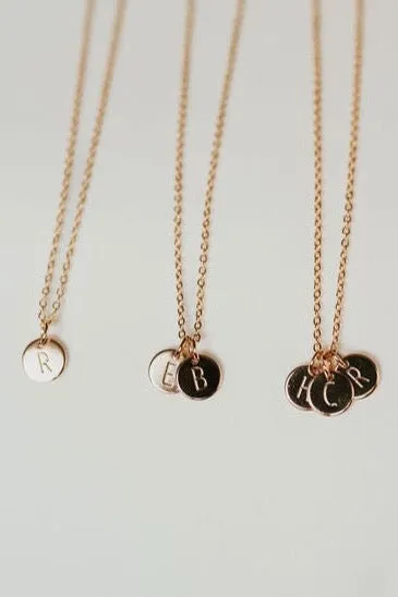 Initial Necklace