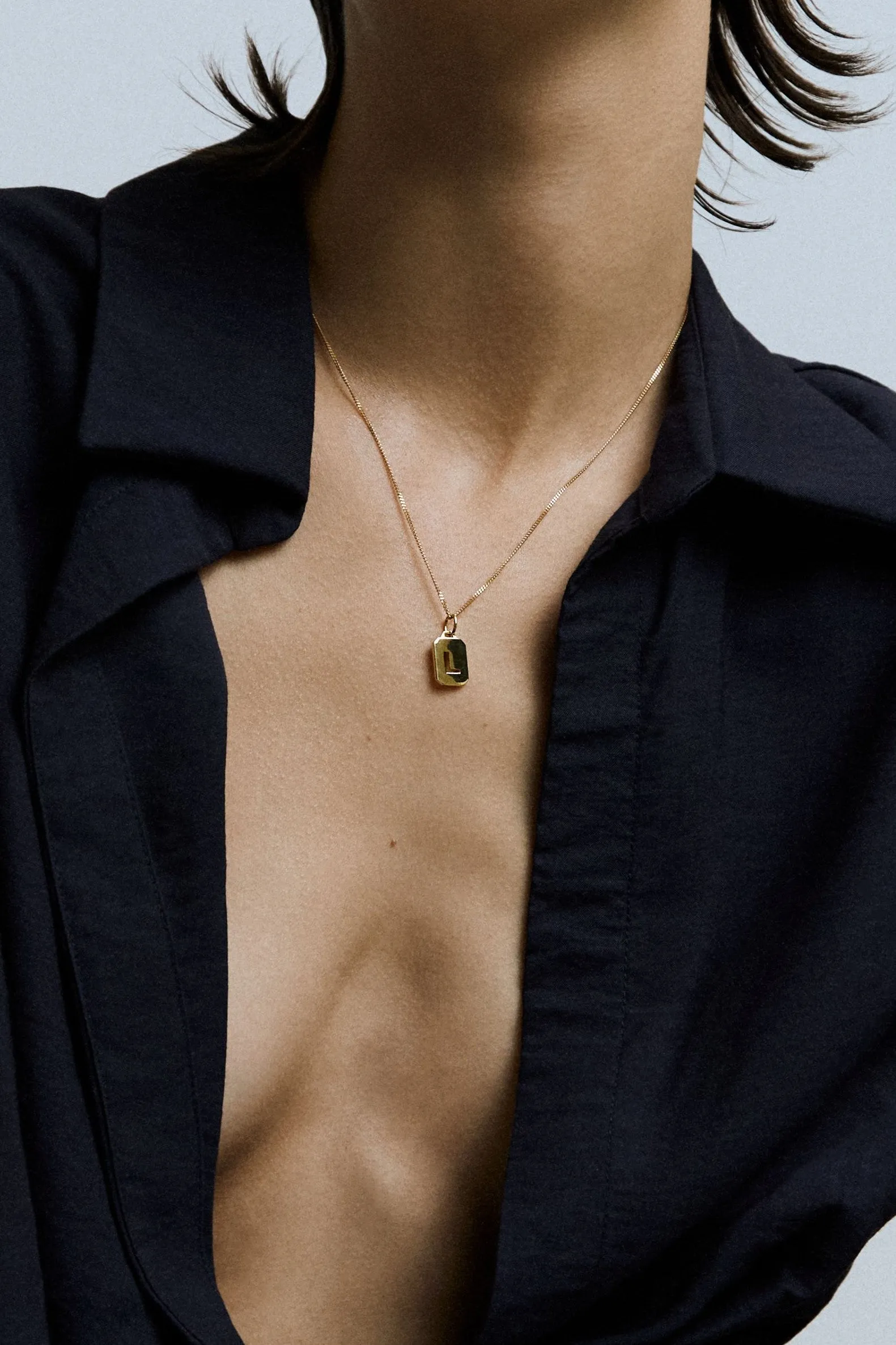 Initial Tag Pendant