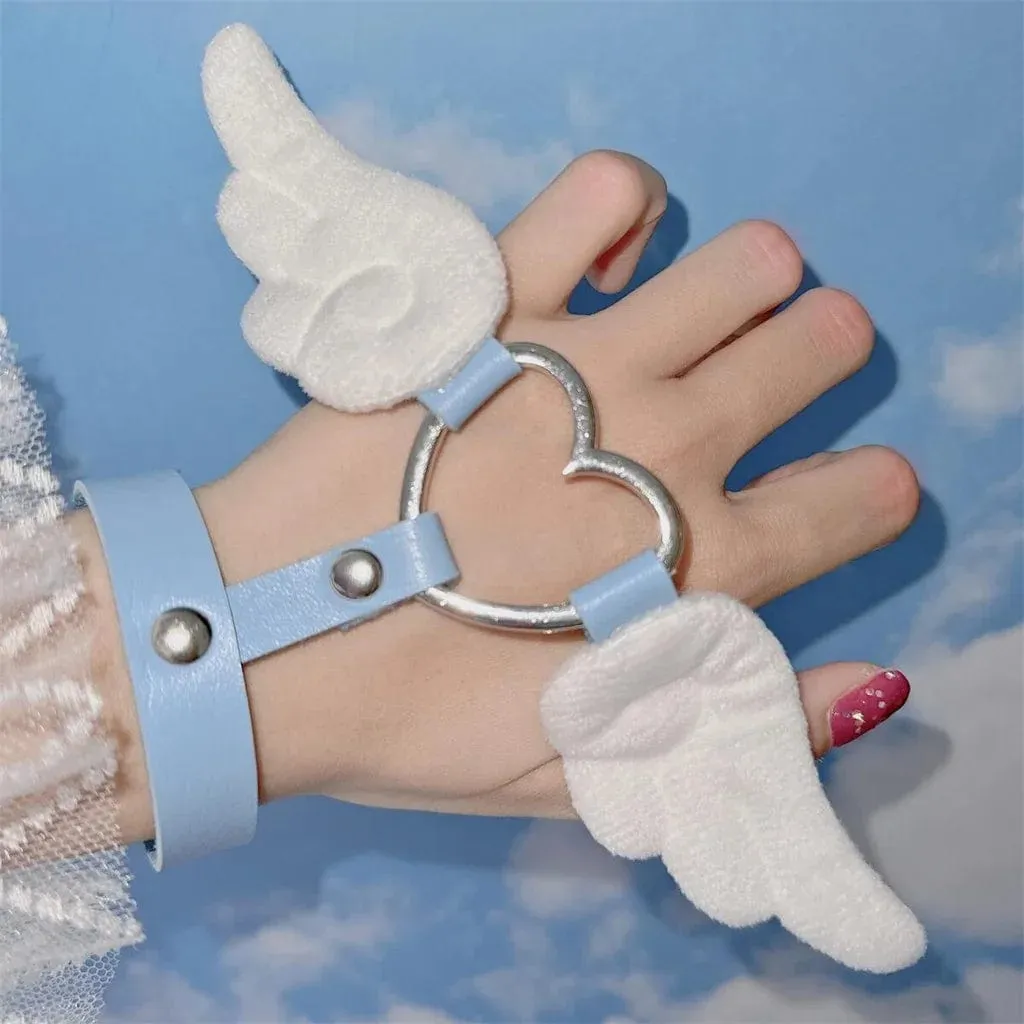 Love Wings Leather Bracelets
