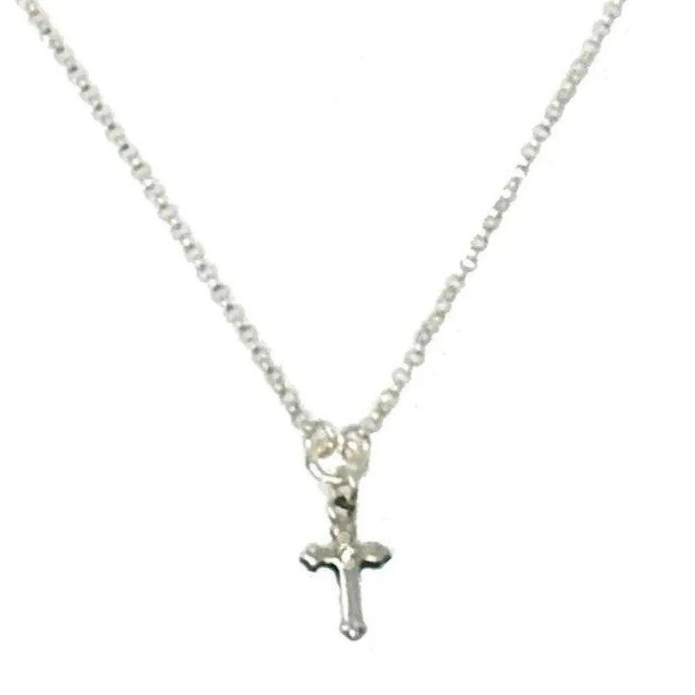 Lovers Solo Cross Charm Necklace