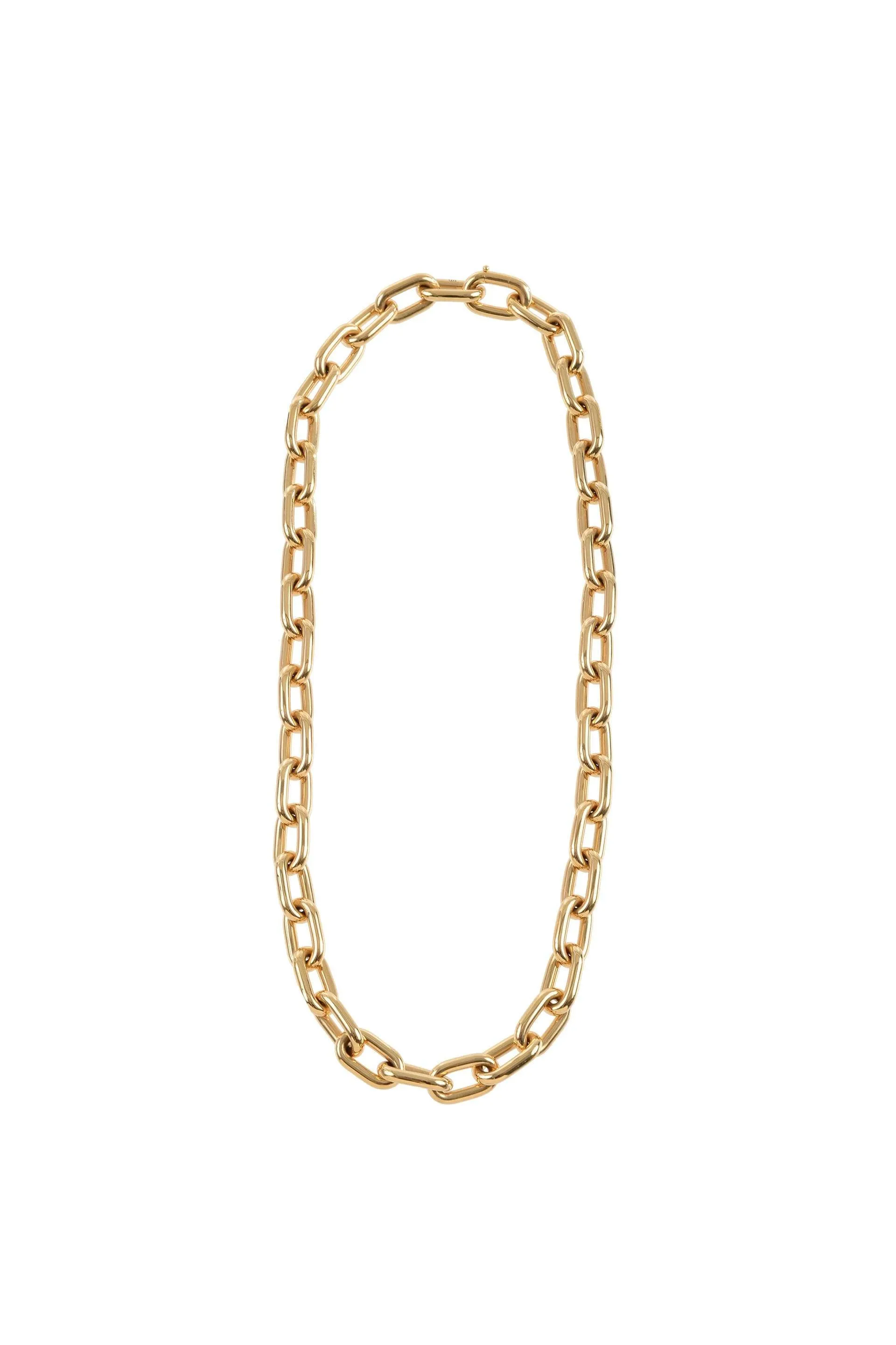 Medium Link Necklace in 18K Yellow Gold (Classic Links)