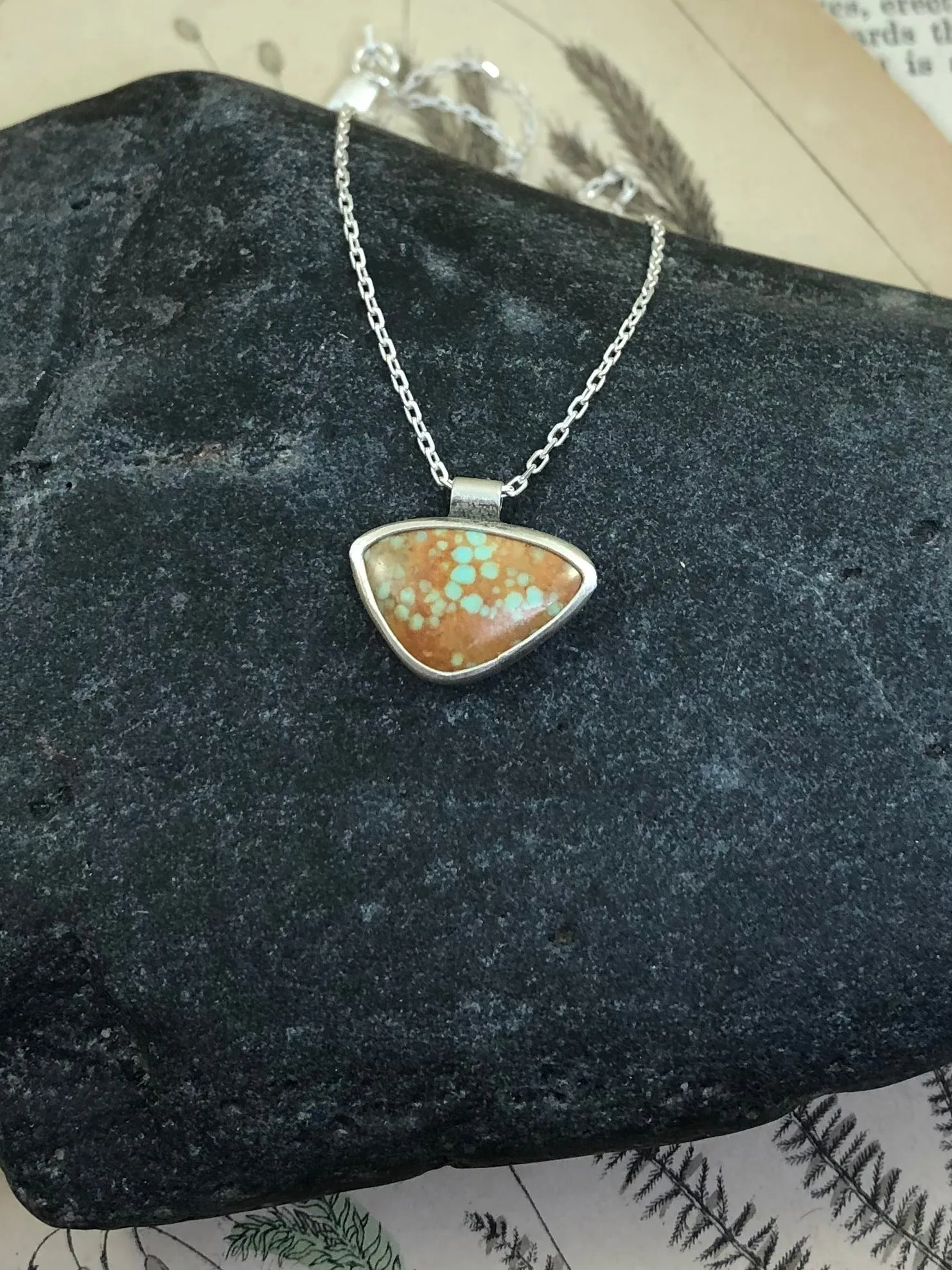Nevada Number 8 Triangular Layering Necklace
