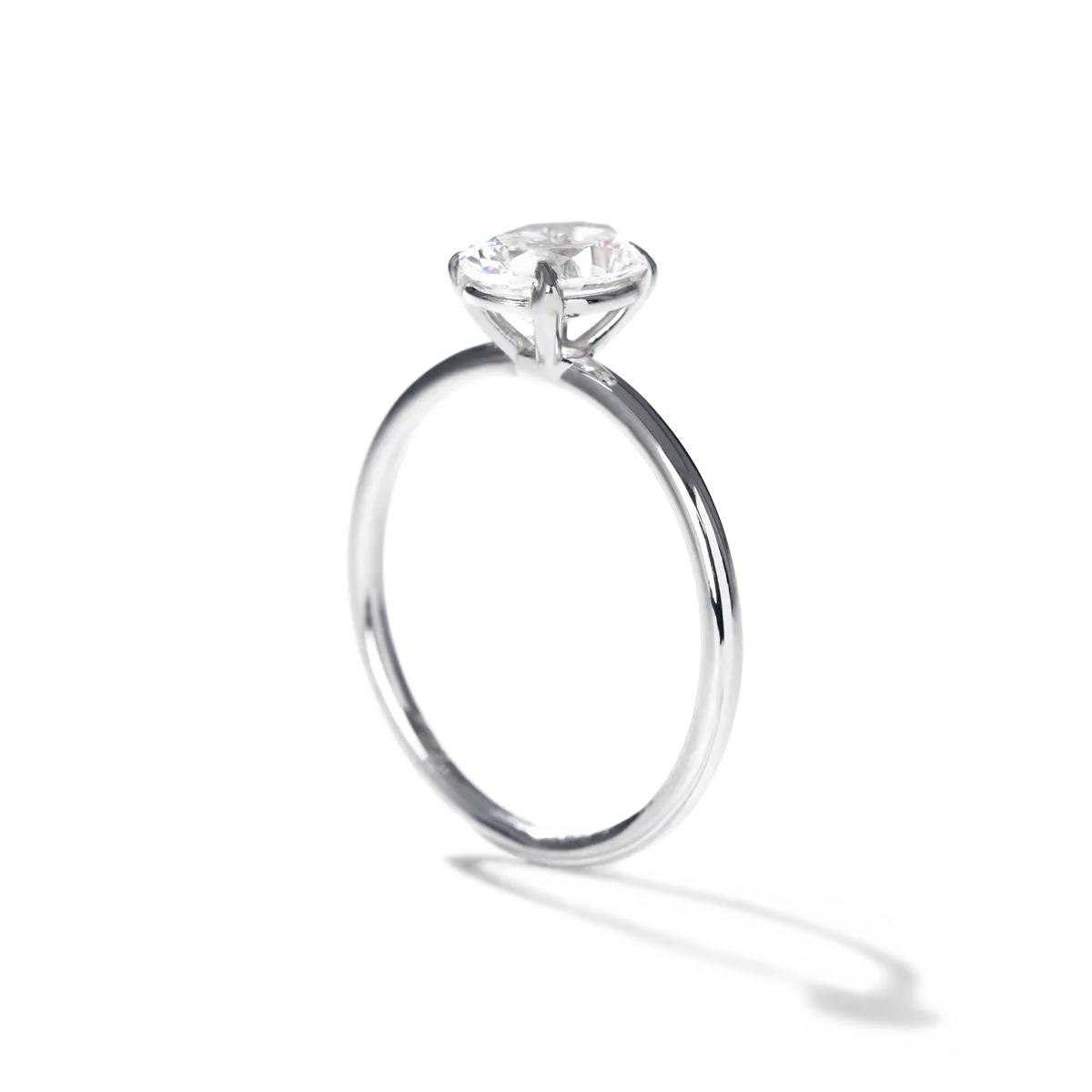 Noémie Solitaire Pick Your Diamond Shape Engagement Ring