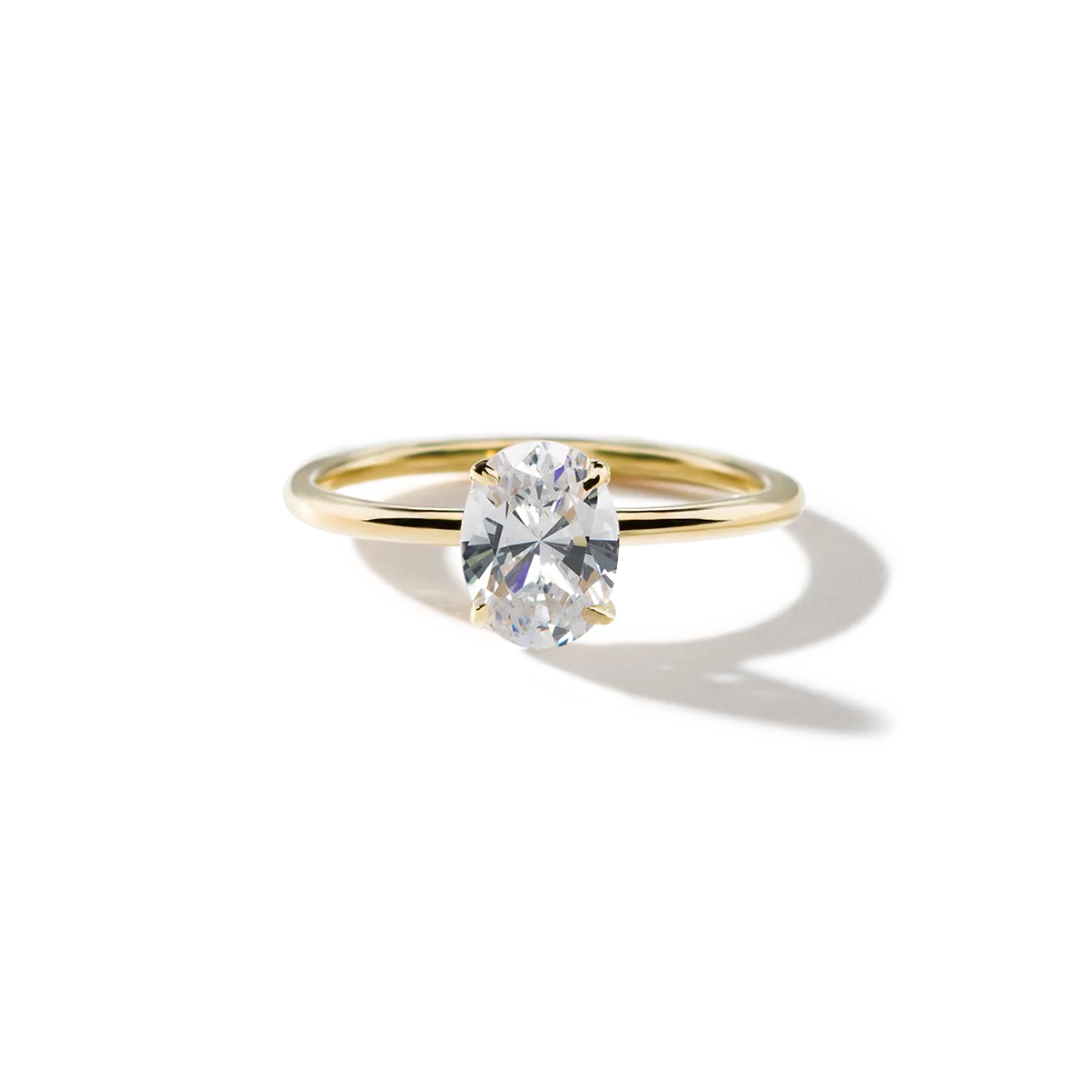 Noémie Solitaire Pick Your Diamond Shape Engagement Ring
