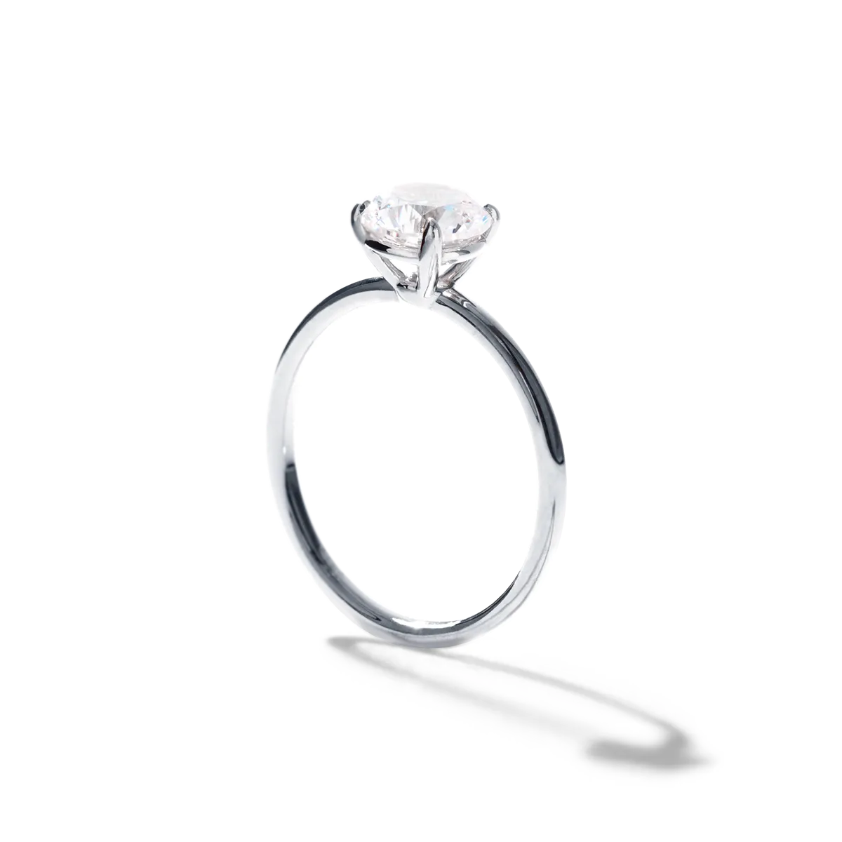 Noémie Solitaire Pick Your Diamond Shape Engagement Ring