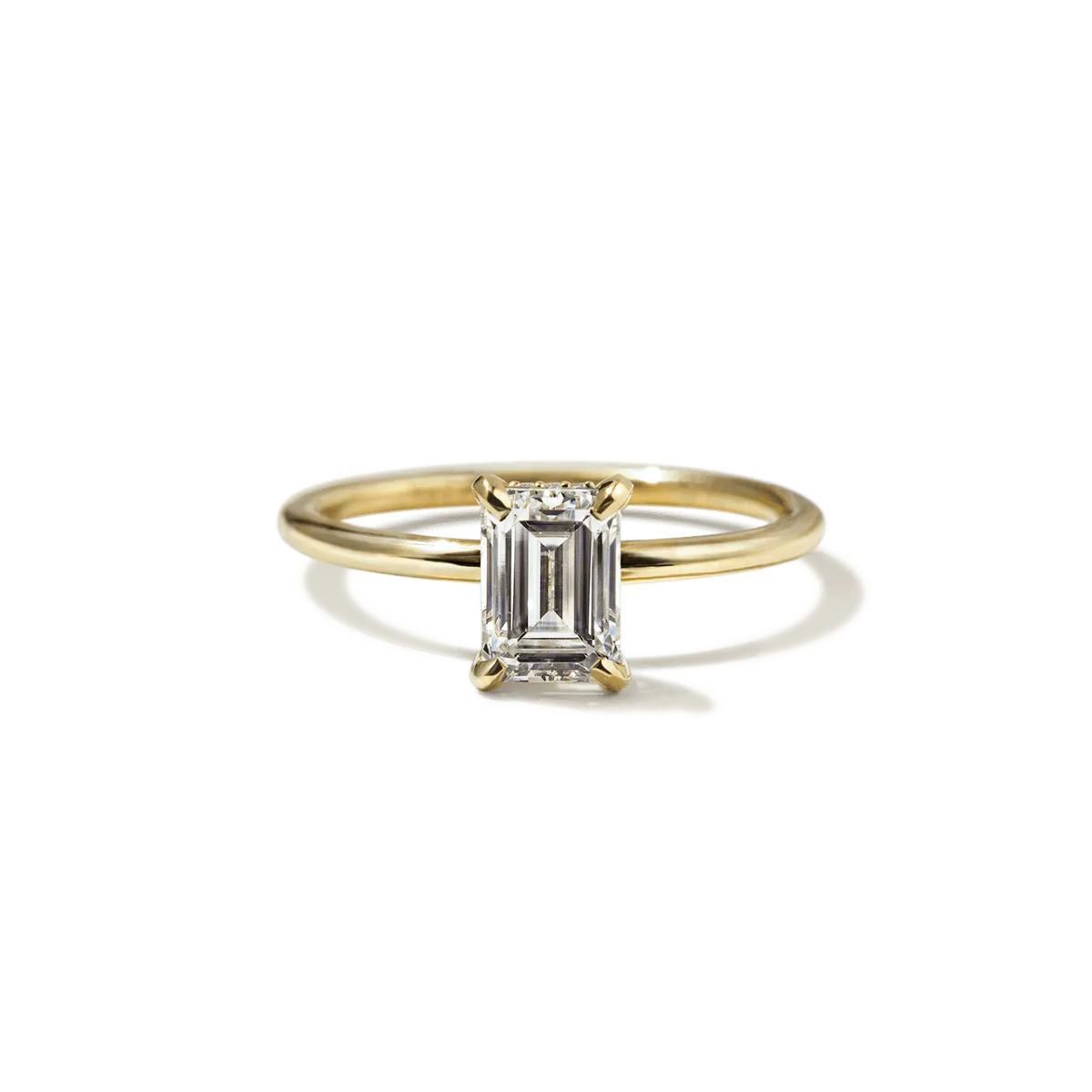 Noémie Solitaire Pick Your Diamond Shape Engagement Ring