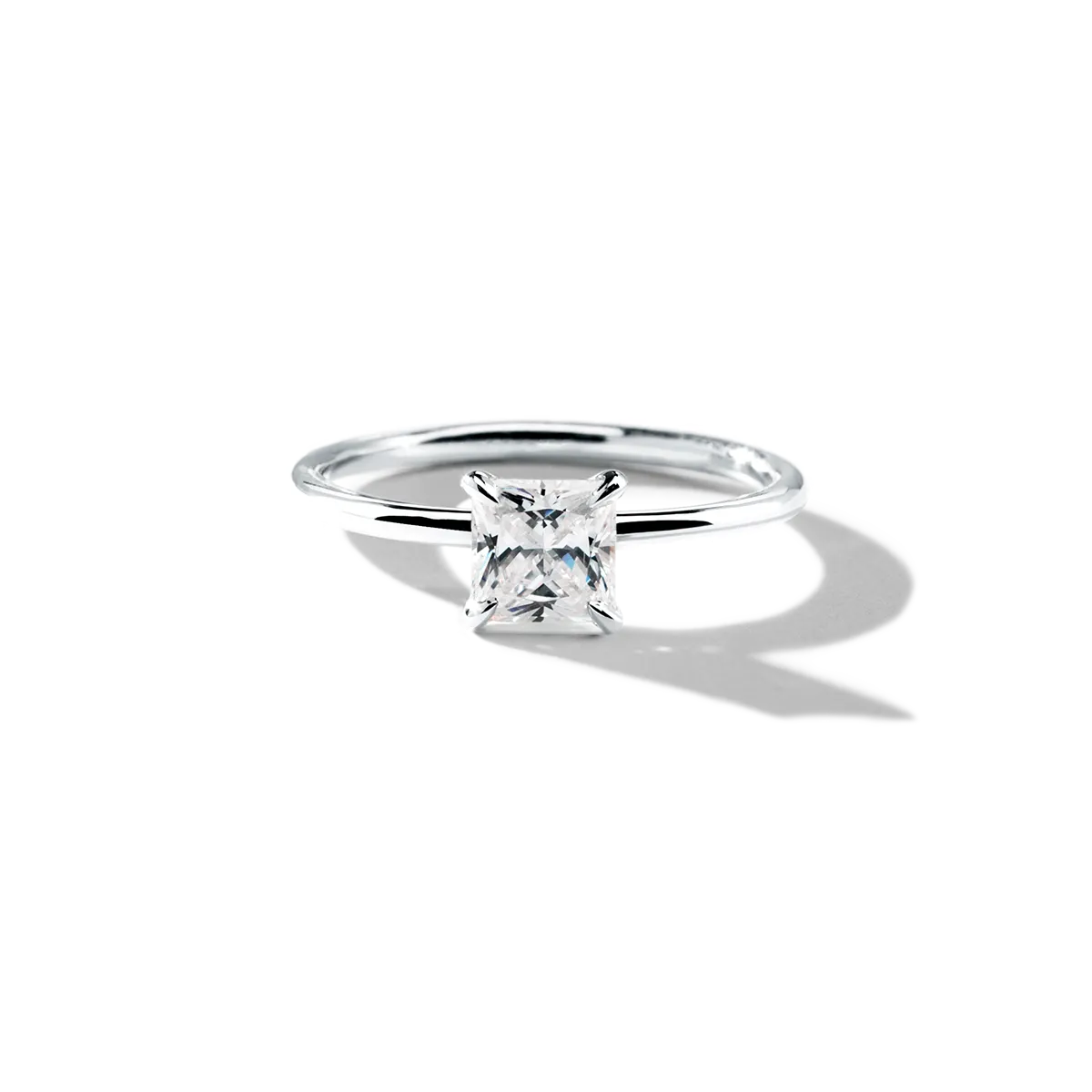 Noémie Solitaire Pick Your Diamond Shape Engagement Ring