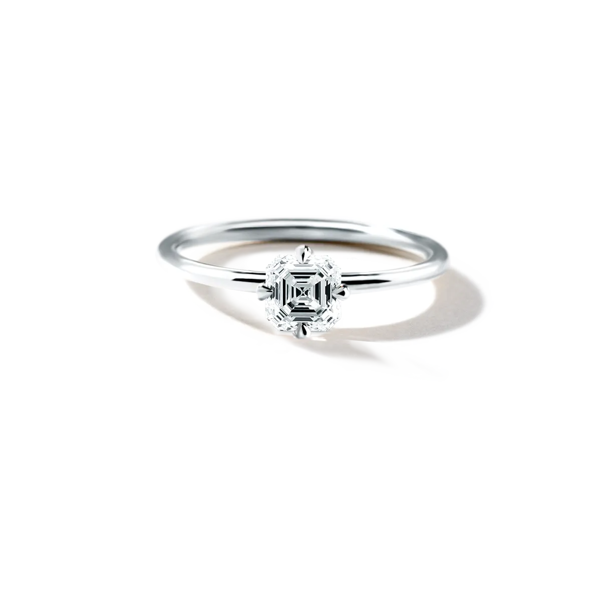 Noémie Solitaire Pick Your Diamond Shape Engagement Ring