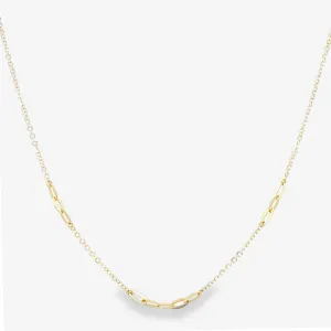 Oval Link Section Necklace